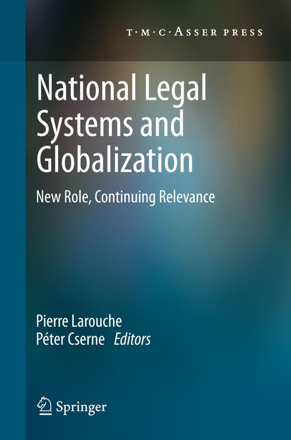 Big bigCover of National Legal Systems and Globalization