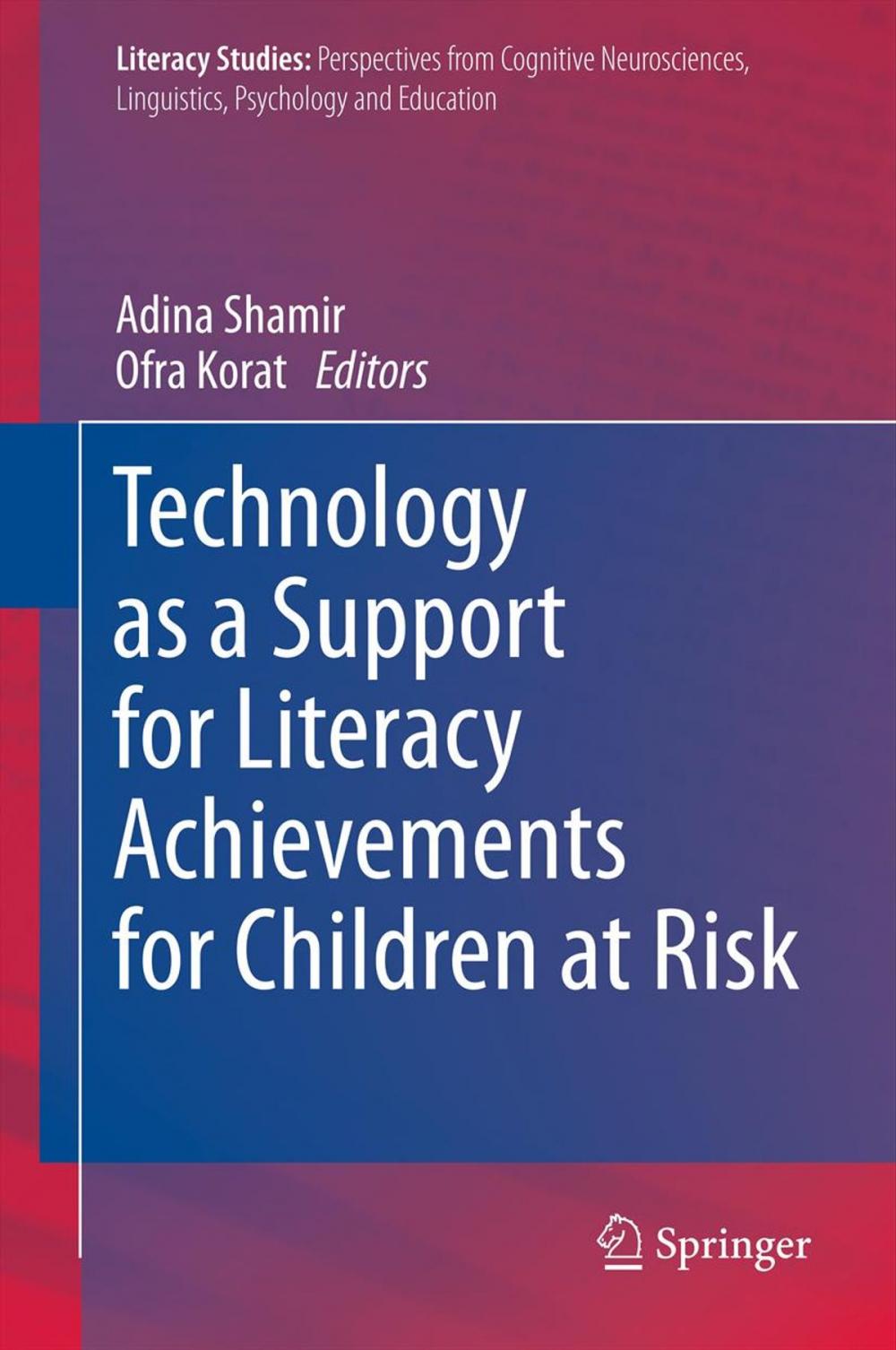 Big bigCover of Technology as a Support for Literacy Achievements for Children at Risk