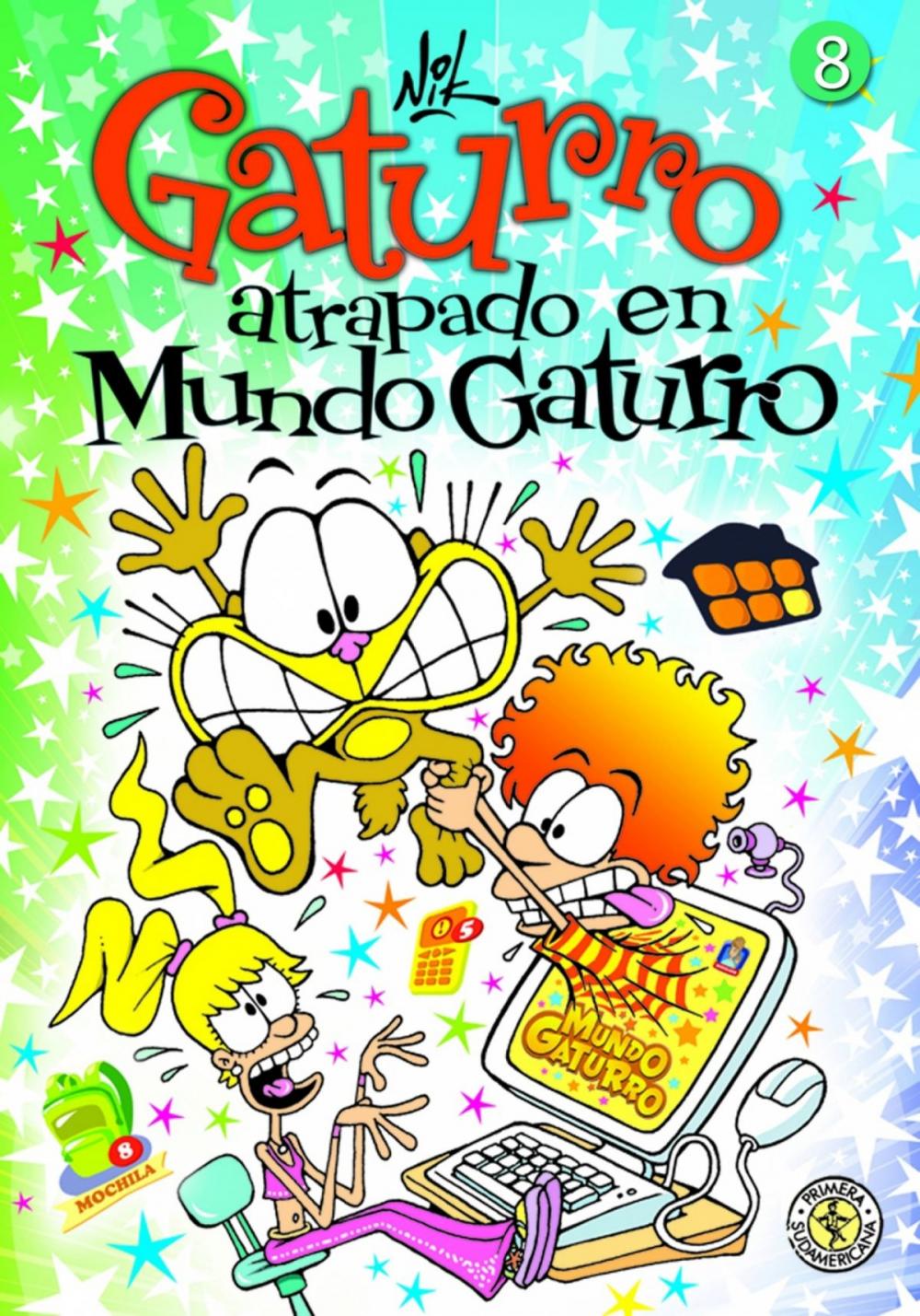 Big bigCover of Gaturro 8. Gaturro atrapado en Mundo Gaturro (Fixed Layout)