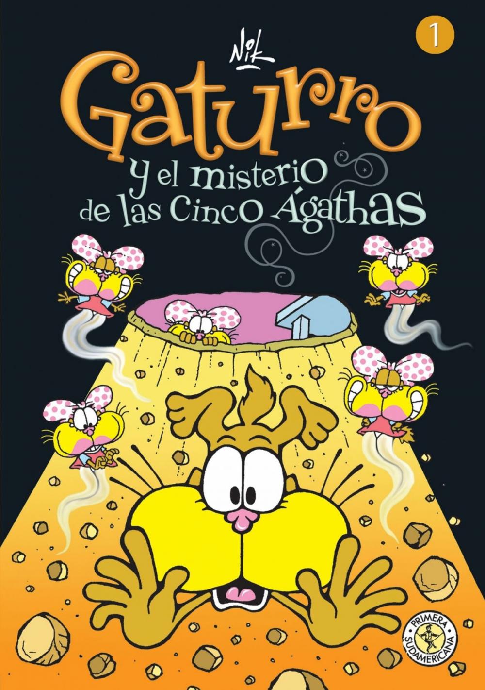 Big bigCover of Gaturro 1. Gaturro y el misterio de las cinco Ágathas (Fixed Layout)