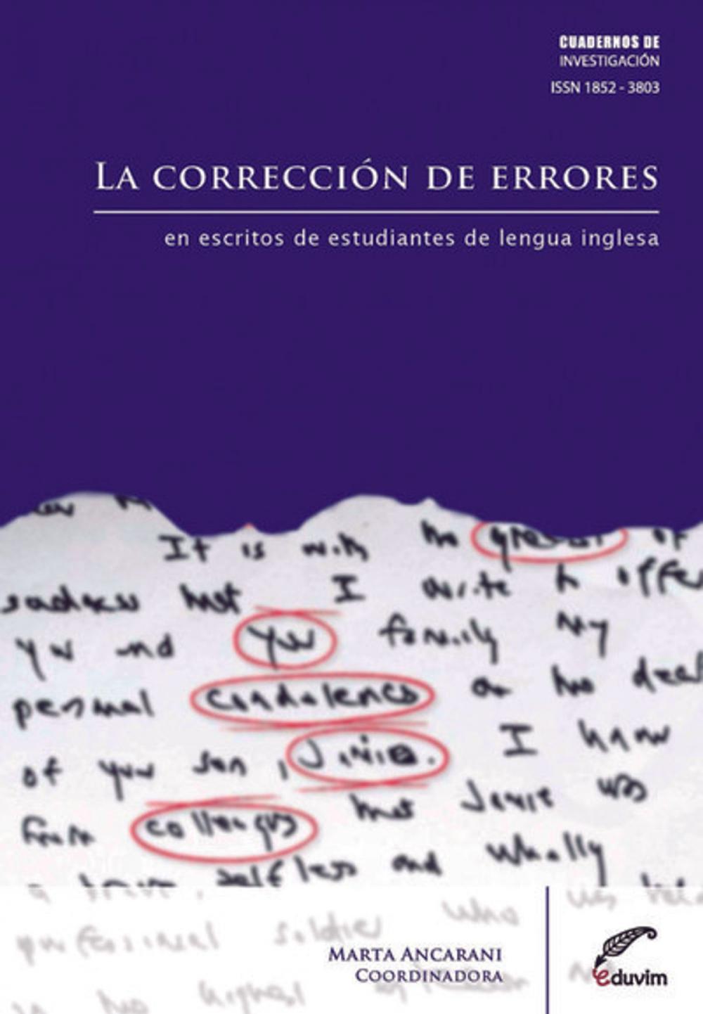 Big bigCover of La corrección de errores