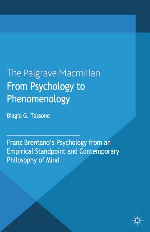 Cover of the book From Psychology to Phenomenology by Ornella Ricci