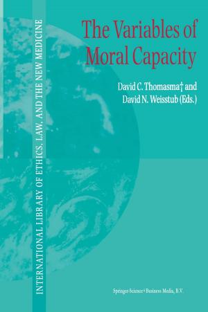 Cover of the book The Variables of Moral Capacity by Jichun Tian, Guangfeng Chen, Peng Wu, Han Zhang, Yong Zhao, Jiansheng Chen