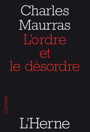 Cover of the book L'ordre et le désordre by Jean-Marie Guyau