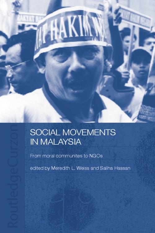 Cover of the book Social Movement Malaysia by , Taylor and Francis