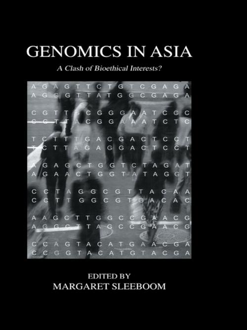 Cover of the book Genomics In Asia by Margaret Sleeboom-Faulkner, Taylor and Francis