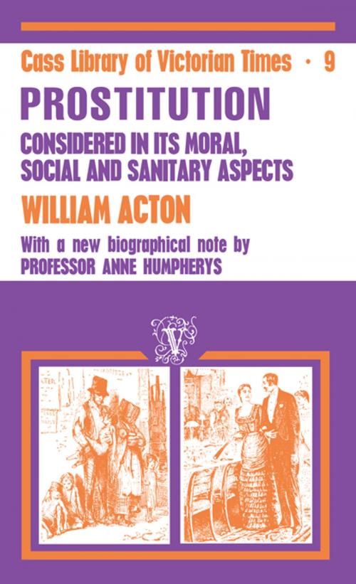 Cover of the book Acton: Prostitution Considered by William Acton, Taylor and Francis