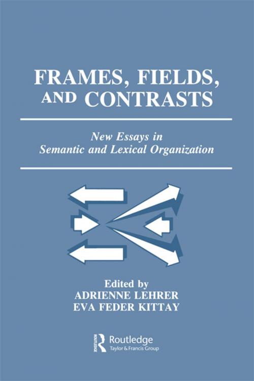 Cover of the book Frames, Fields, and Contrasts by , Taylor and Francis