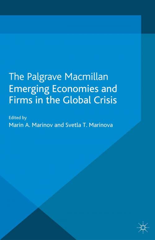 Cover of the book Emerging Economies and Firms in the Global Crisis by Marin Marinov, Svetla Marinova, Palgrave Macmillan UK