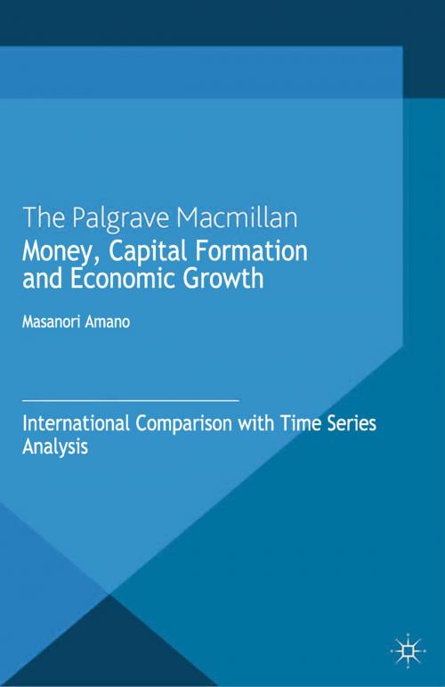 Cover of the book Money, Capital Formation and Economic Growth by Masanori Amano, Palgrave Macmillan UK