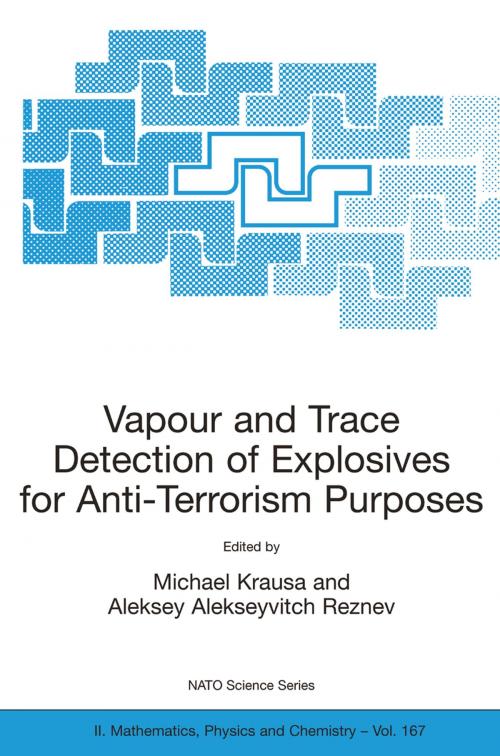 Cover of the book Vapour and Trace Detection of Explosives for Anti-Terrorism Purposes by , Springer Netherlands