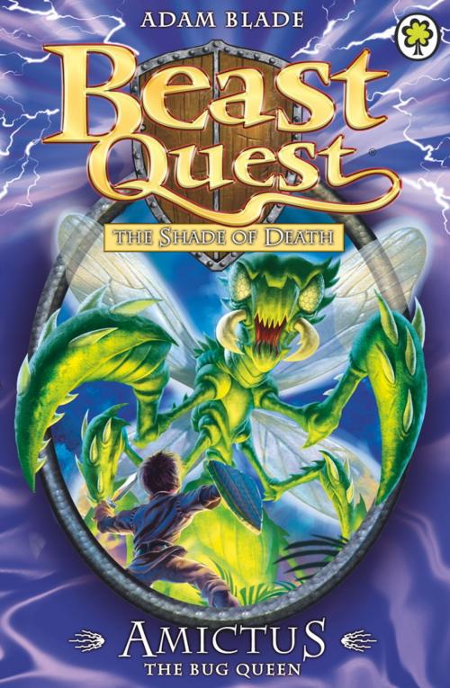 Cover of the book Amictus the Bug Queen by Adam Blade, Hachette Children's