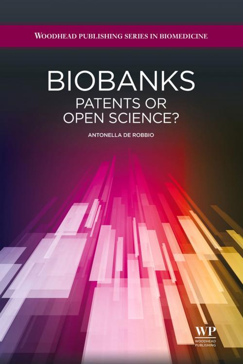 Cover of the book Biobanks by Antonella De Robbio, Elsevier Science