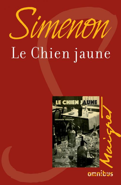 Cover of the book Le chien jaune by Georges SIMENON, Place des éditeurs