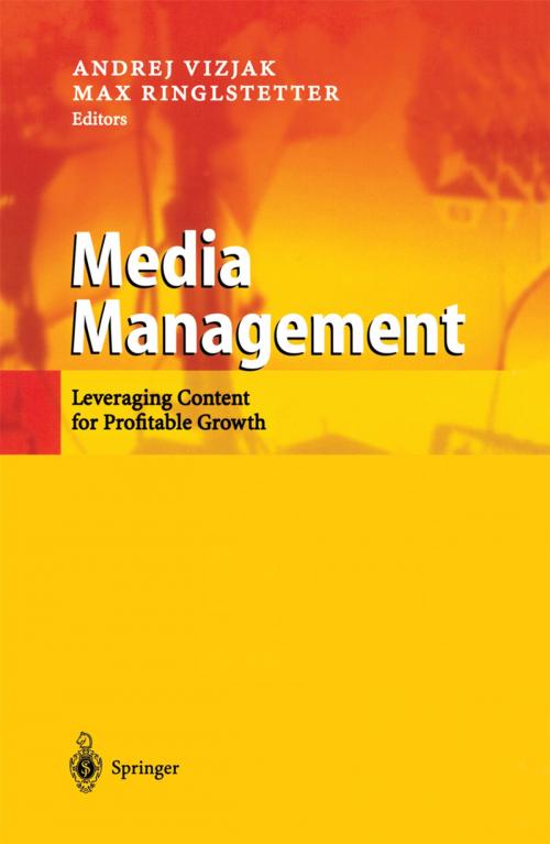 Cover of the book Media Management by , Springer Berlin Heidelberg