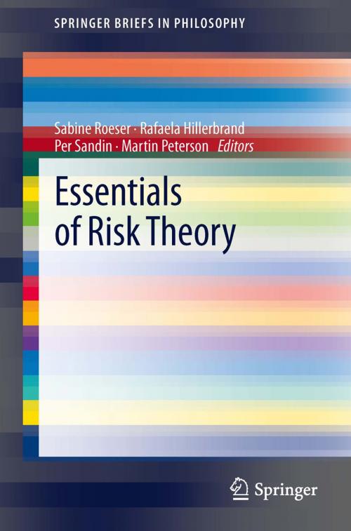 Cover of the book Essentials of Risk Theory by , Springer Netherlands