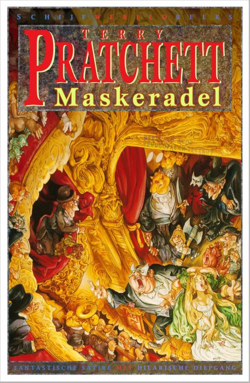 Cover of the book Maskeradel by Terry Pratchett, Meulenhoff Boekerij B.V.