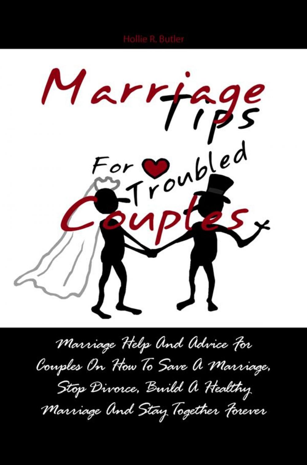 Big bigCover of Marriage Tips For Troubled Couples