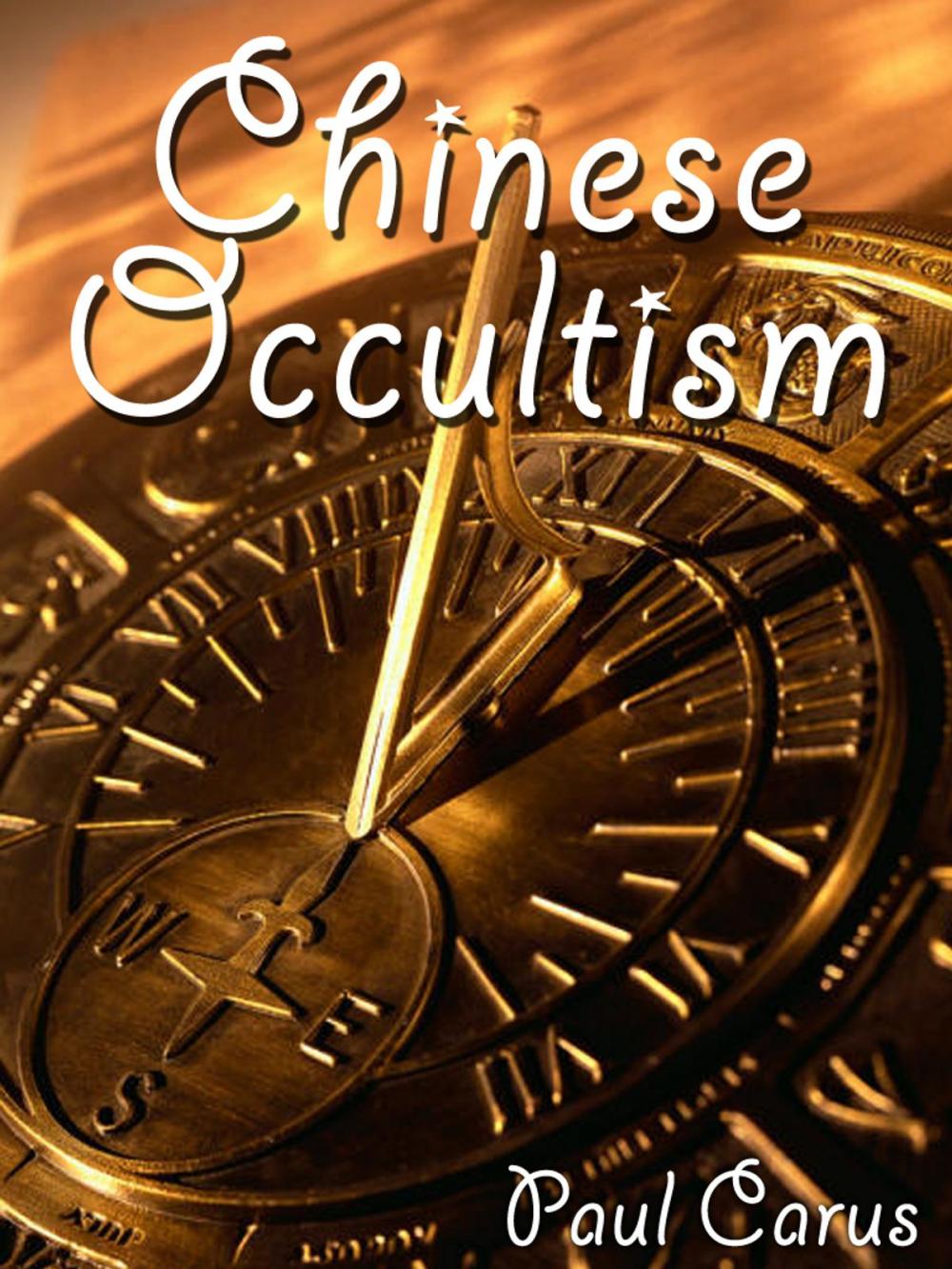 Big bigCover of Chinese Occultism