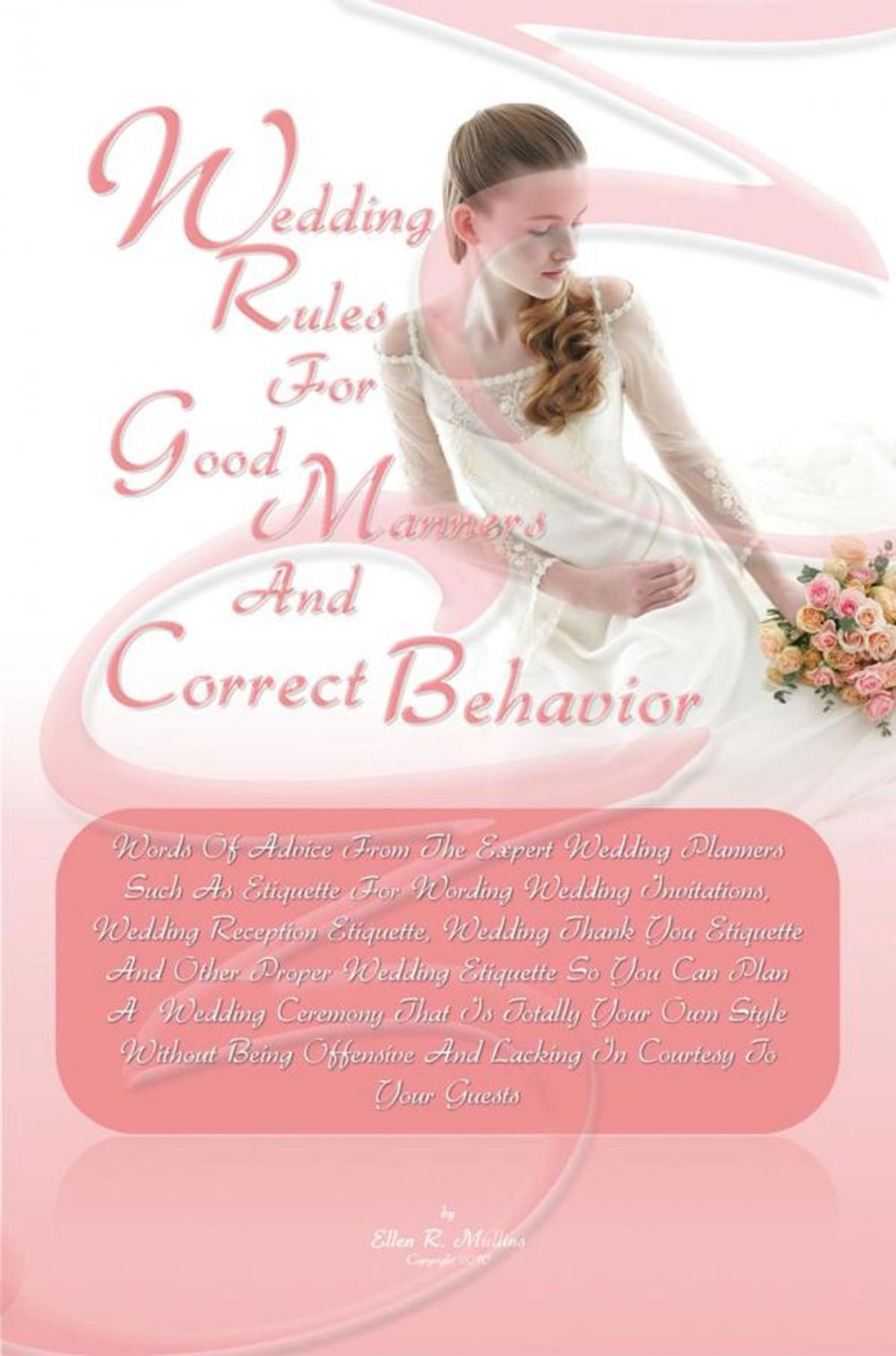 Big bigCover of Wedding Rules For Good Manners And Correct Behavior