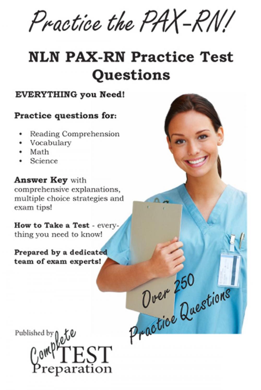 Big bigCover of Practice the PAX RN NLN PAX-RN Practice Test Questions