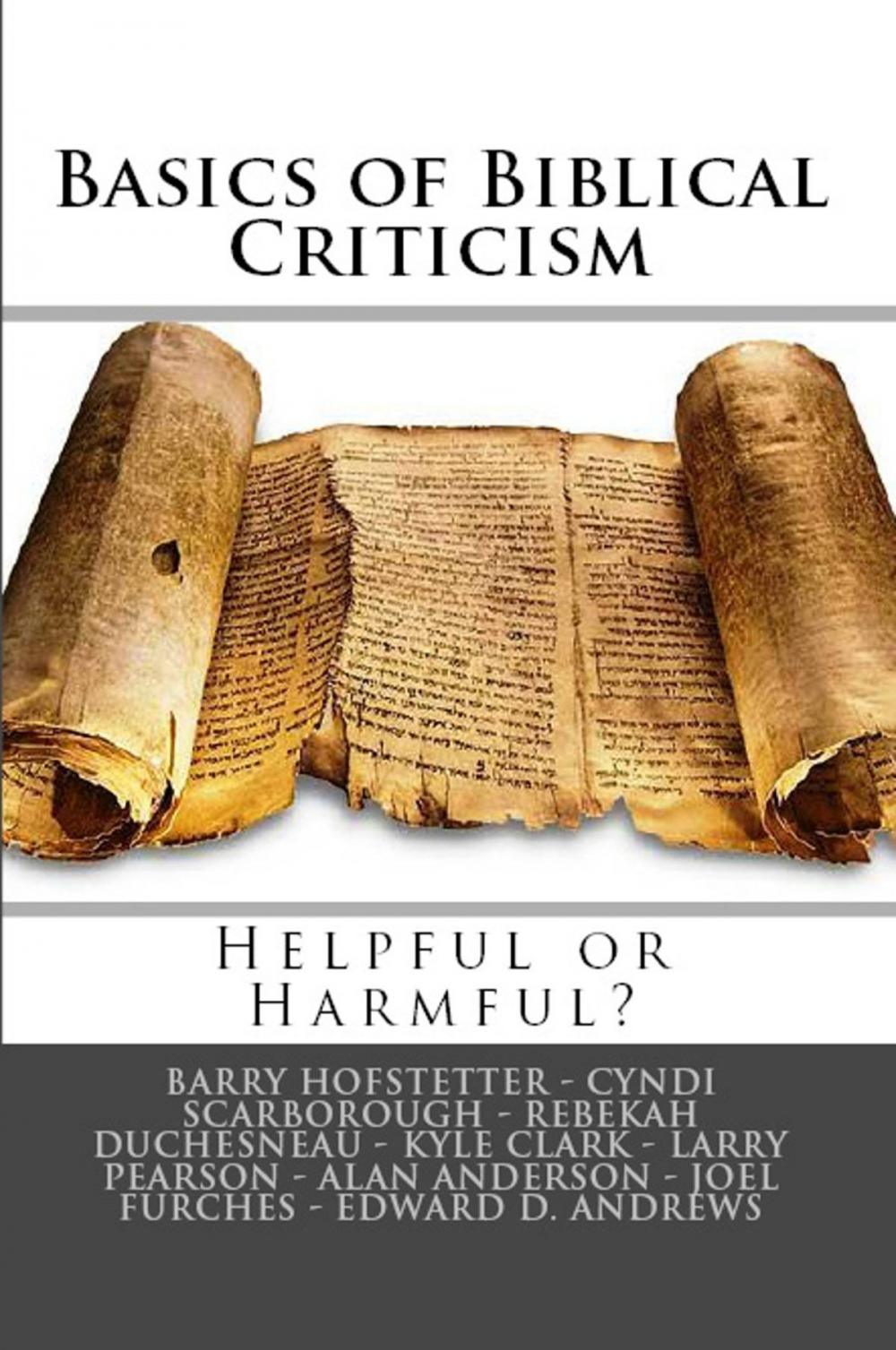 Big bigCover of BASICS OF BIBLICAL CRITICISM