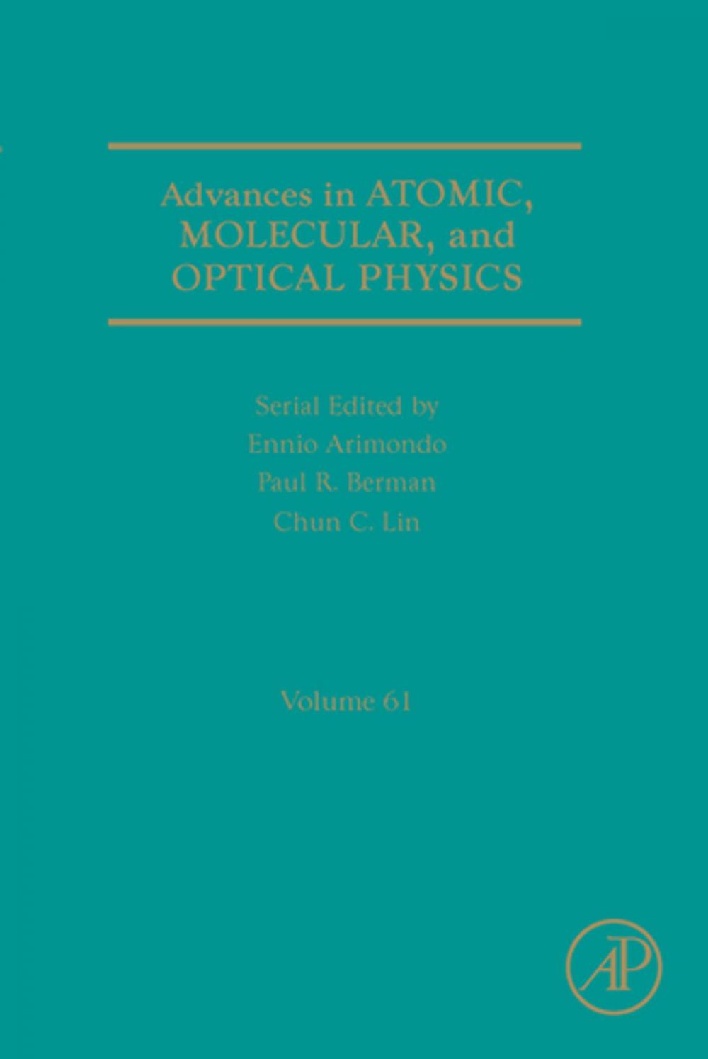 Big bigCover of Advances in Atomic, Molecular, and Optical Physics