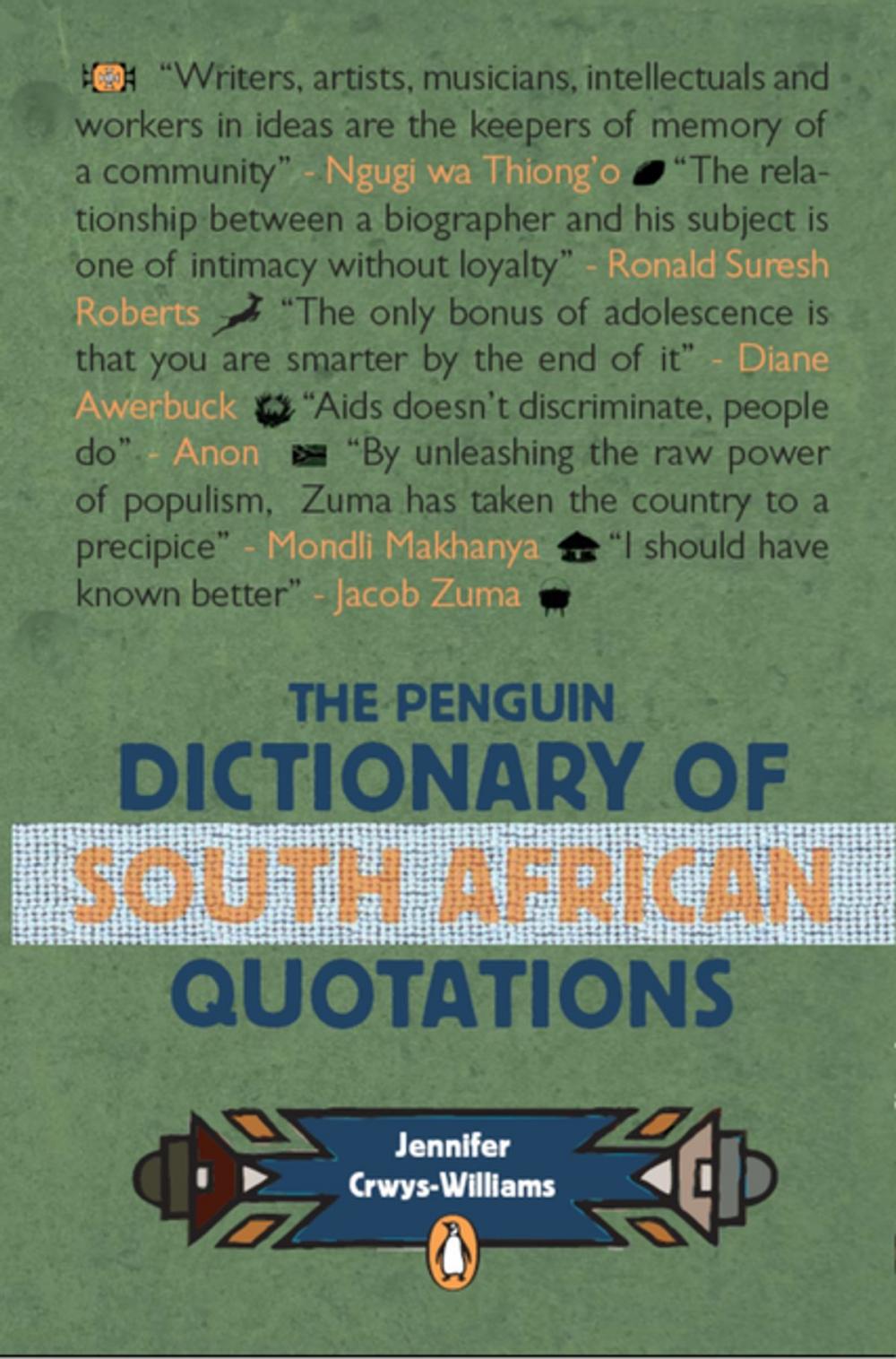 Big bigCover of The Penguin Dictionary of South Africa Quotations