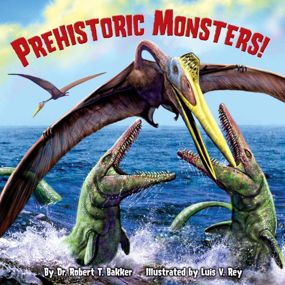 Big bigCover of Prehistoric Monsters!