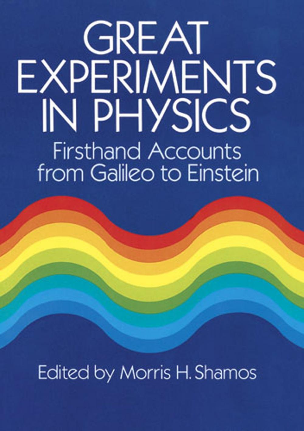 Big bigCover of Great Experiments in Physics
