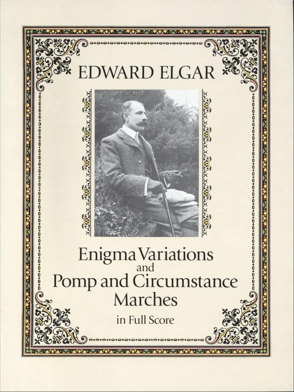 Big bigCover of Enigma Variations and Pomp and Circumstance Marches in Full Score