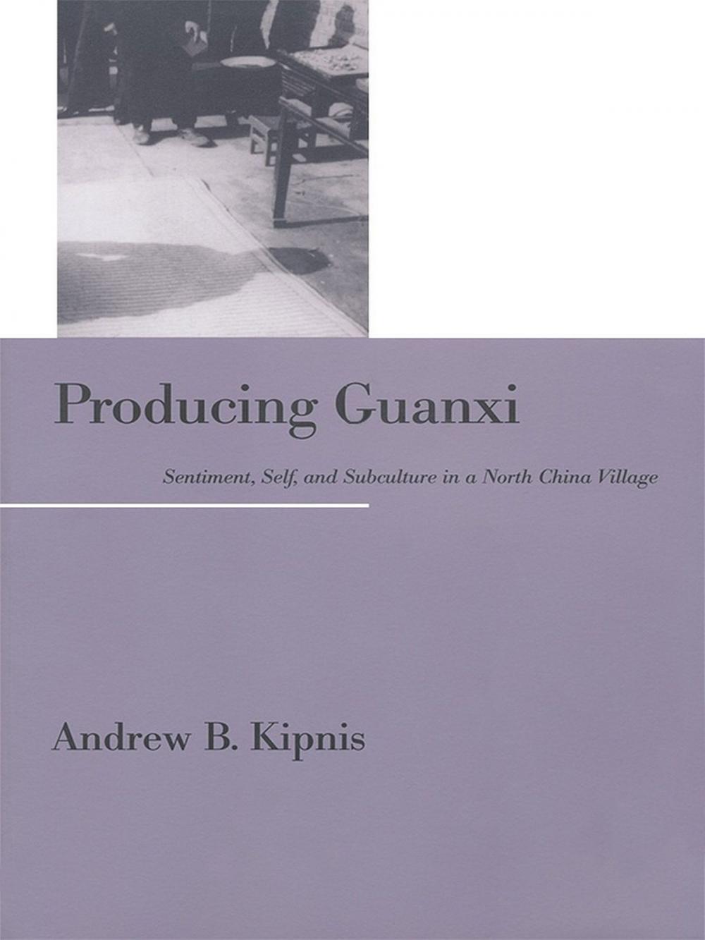 Big bigCover of Producing Guanxi