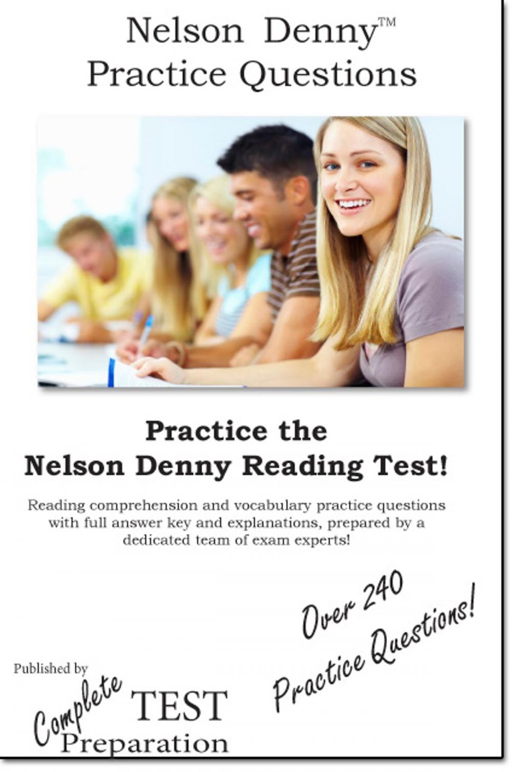 Big bigCover of Practice the Nelson Denny: Practice Test Questions for the Nelson Denny Reading Test