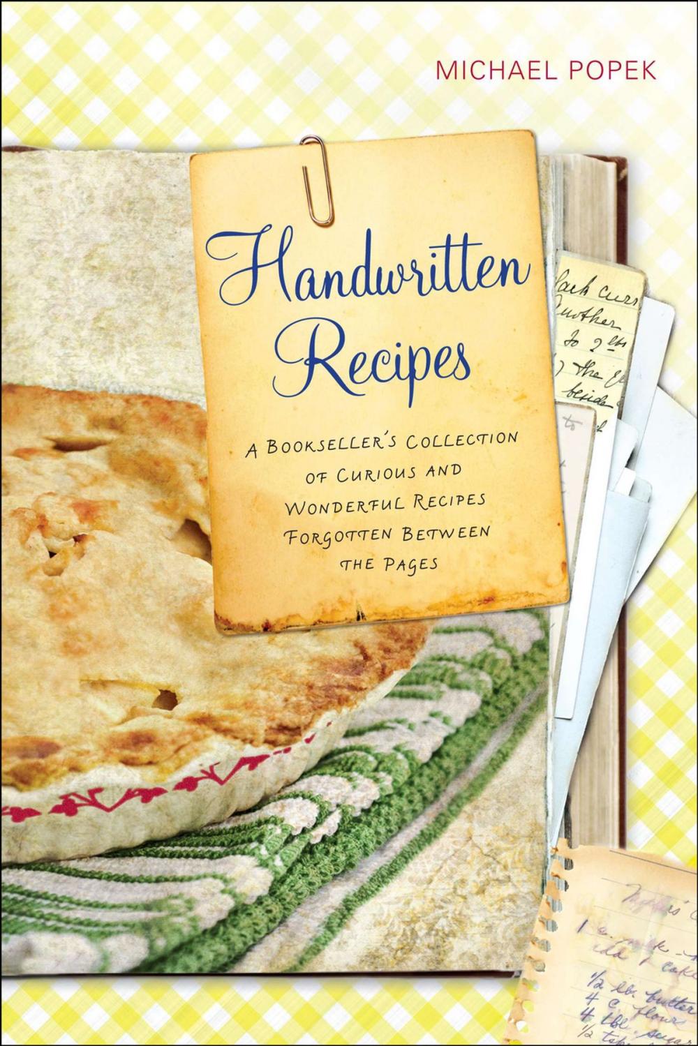 Big bigCover of Handwritten Recipes