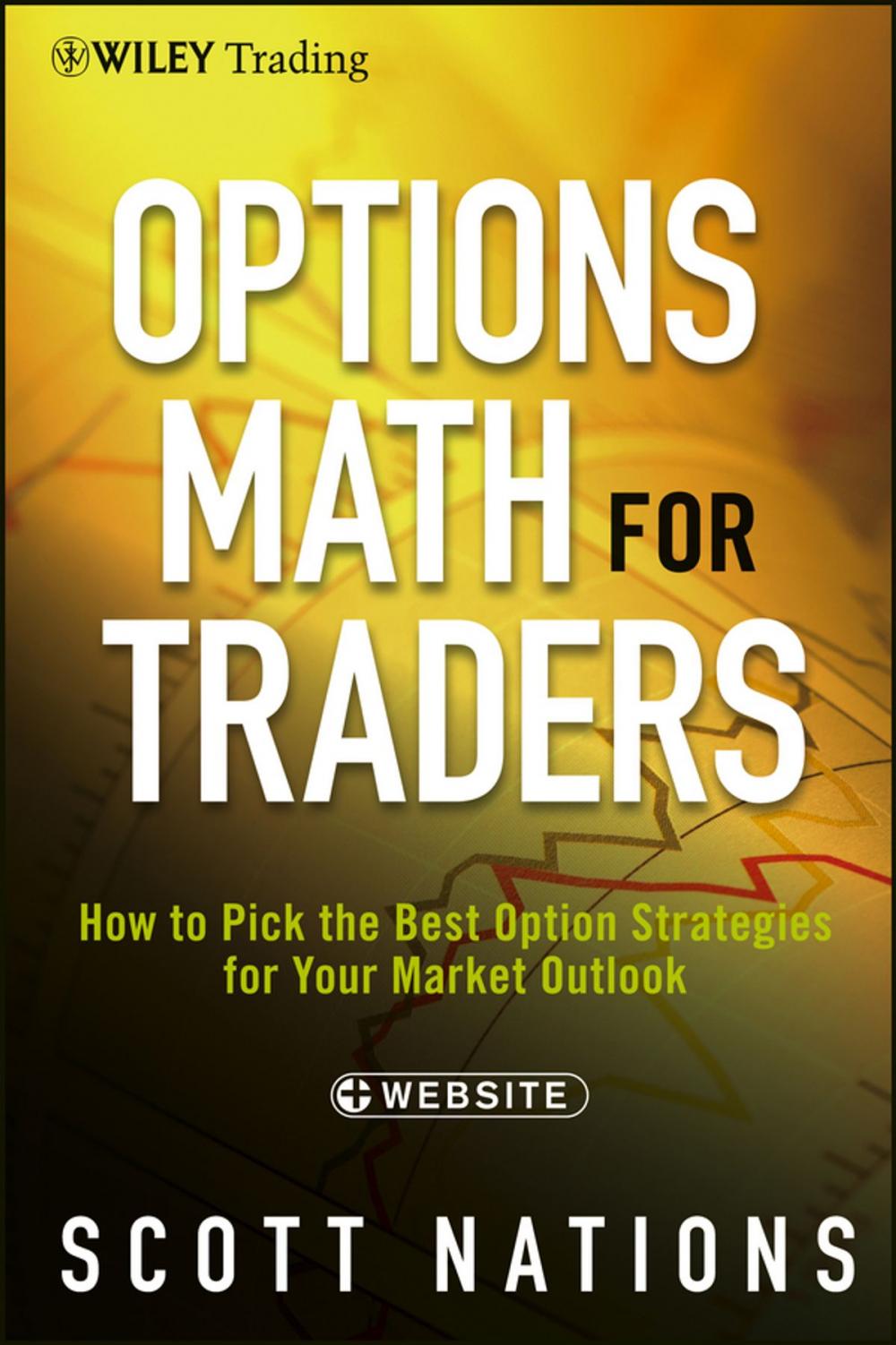 Big bigCover of Options Math for Traders