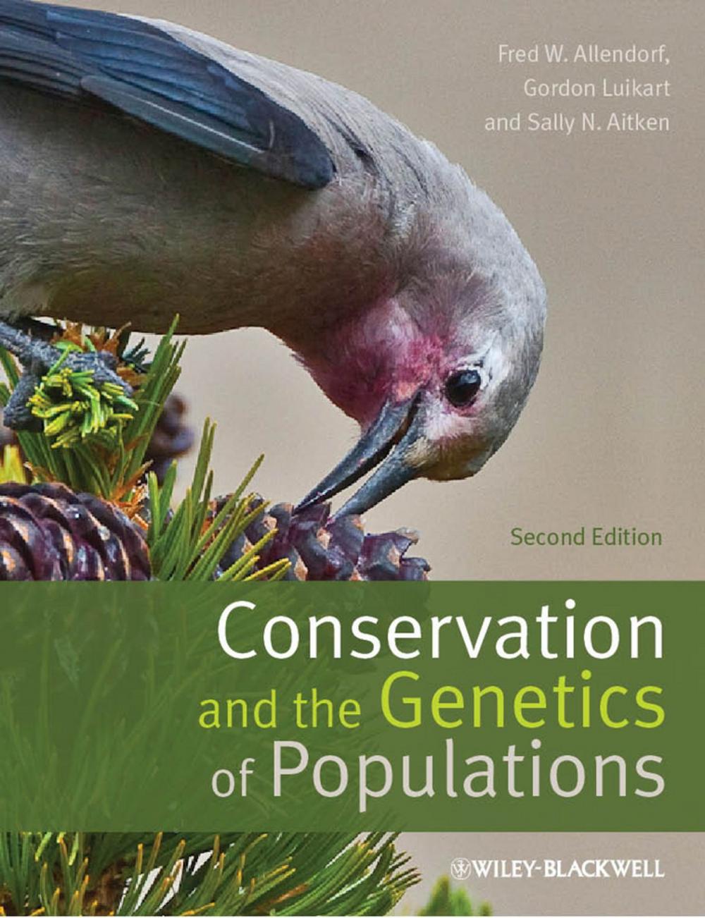 Big bigCover of Conservation and the Genetics of Populations