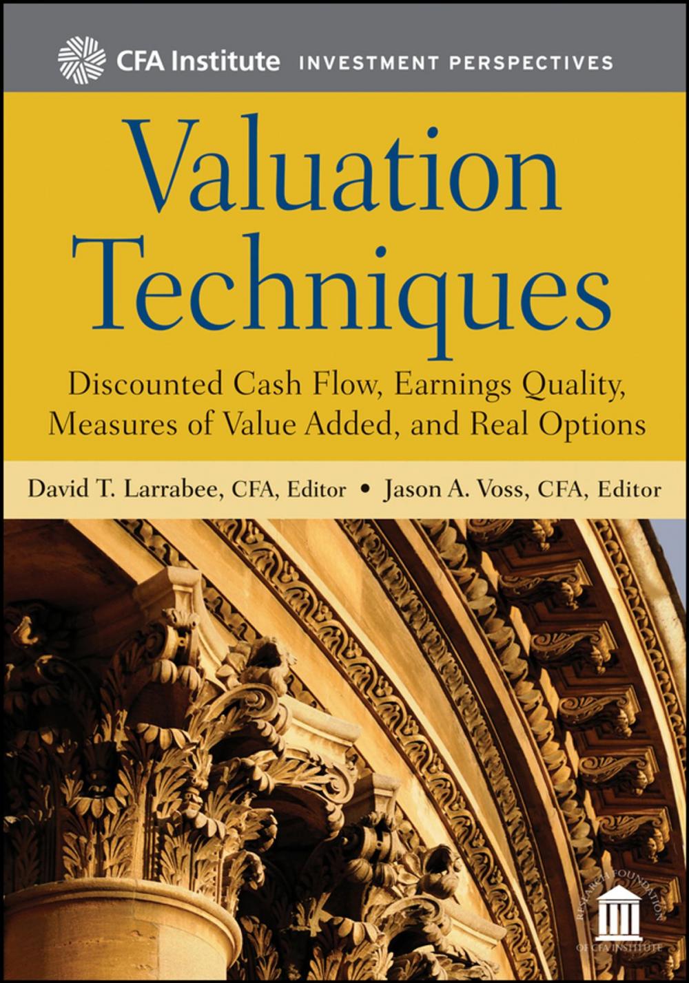 Big bigCover of Valuation Techniques