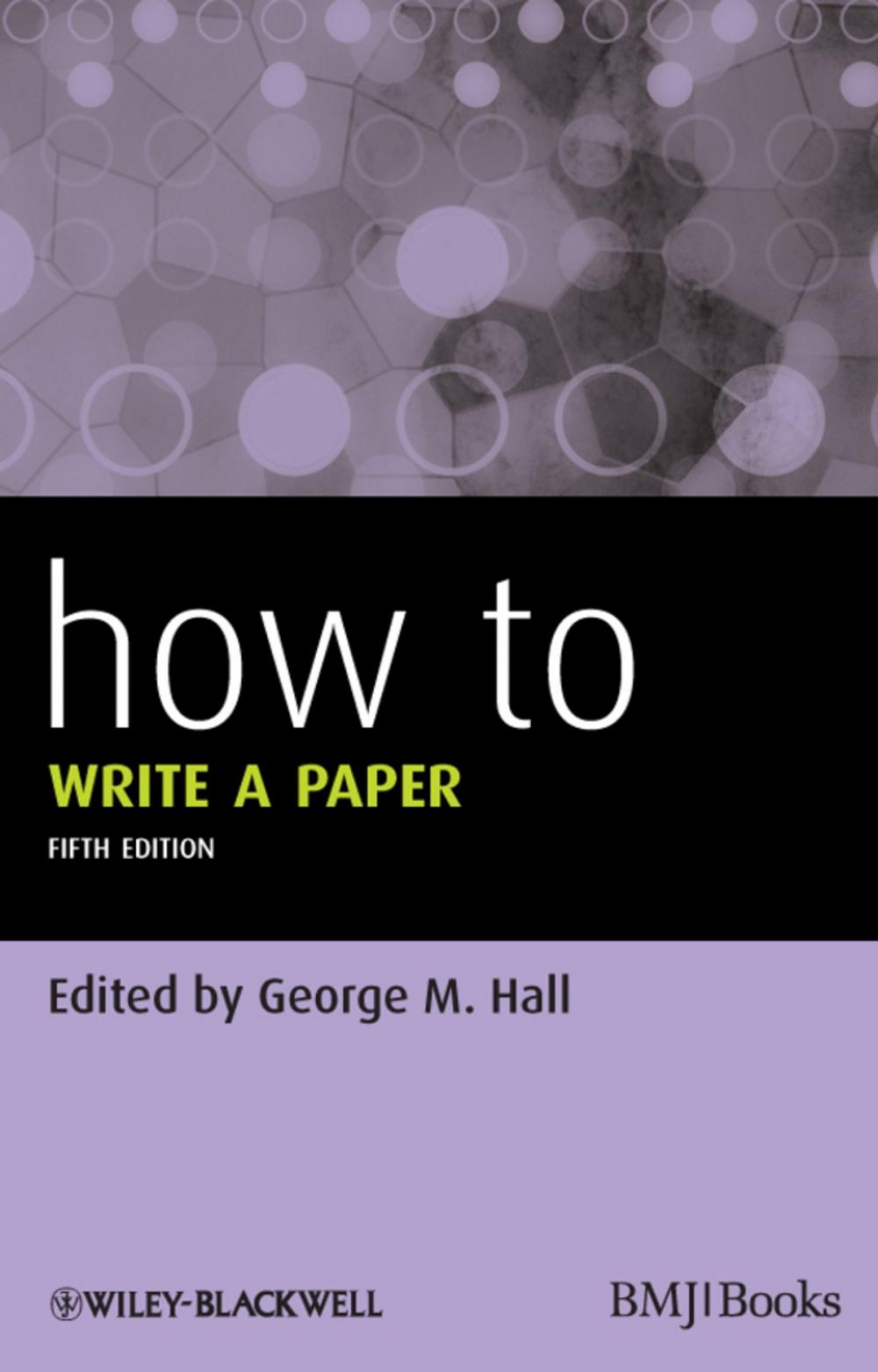 Big bigCover of How To Write a Paper