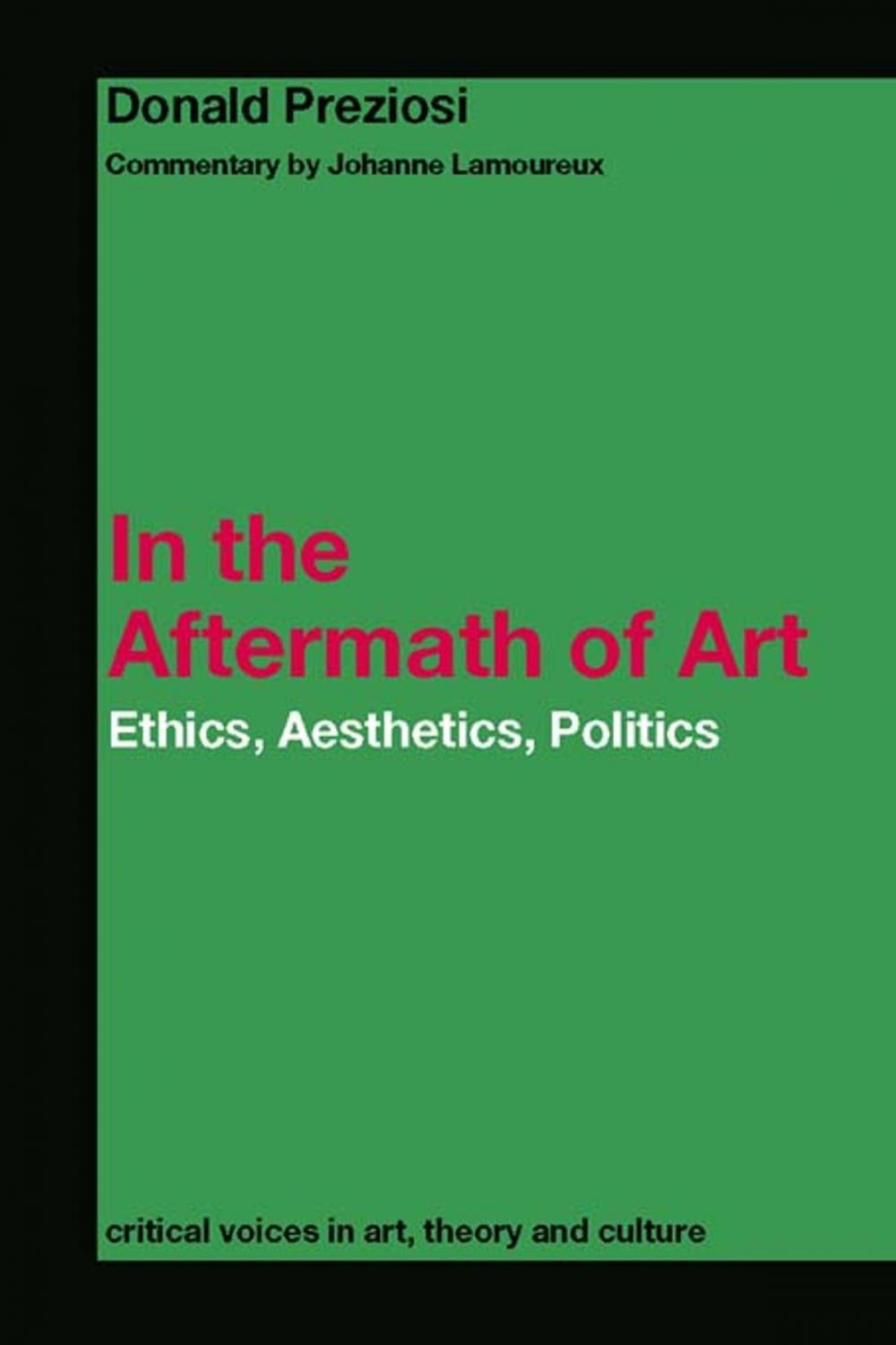 Big bigCover of In the Aftermath of Art