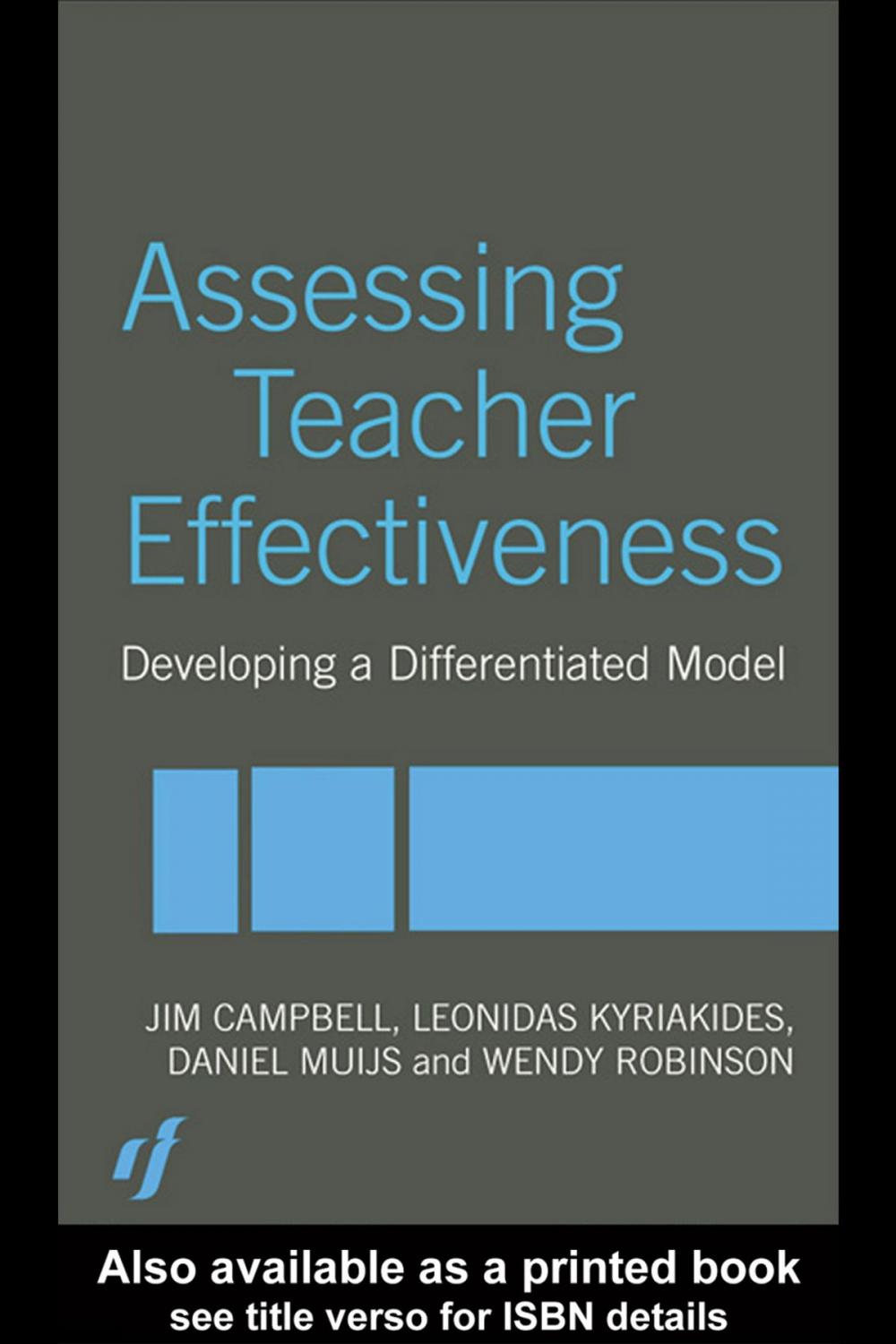 Big bigCover of Assessing Teacher Effectiveness