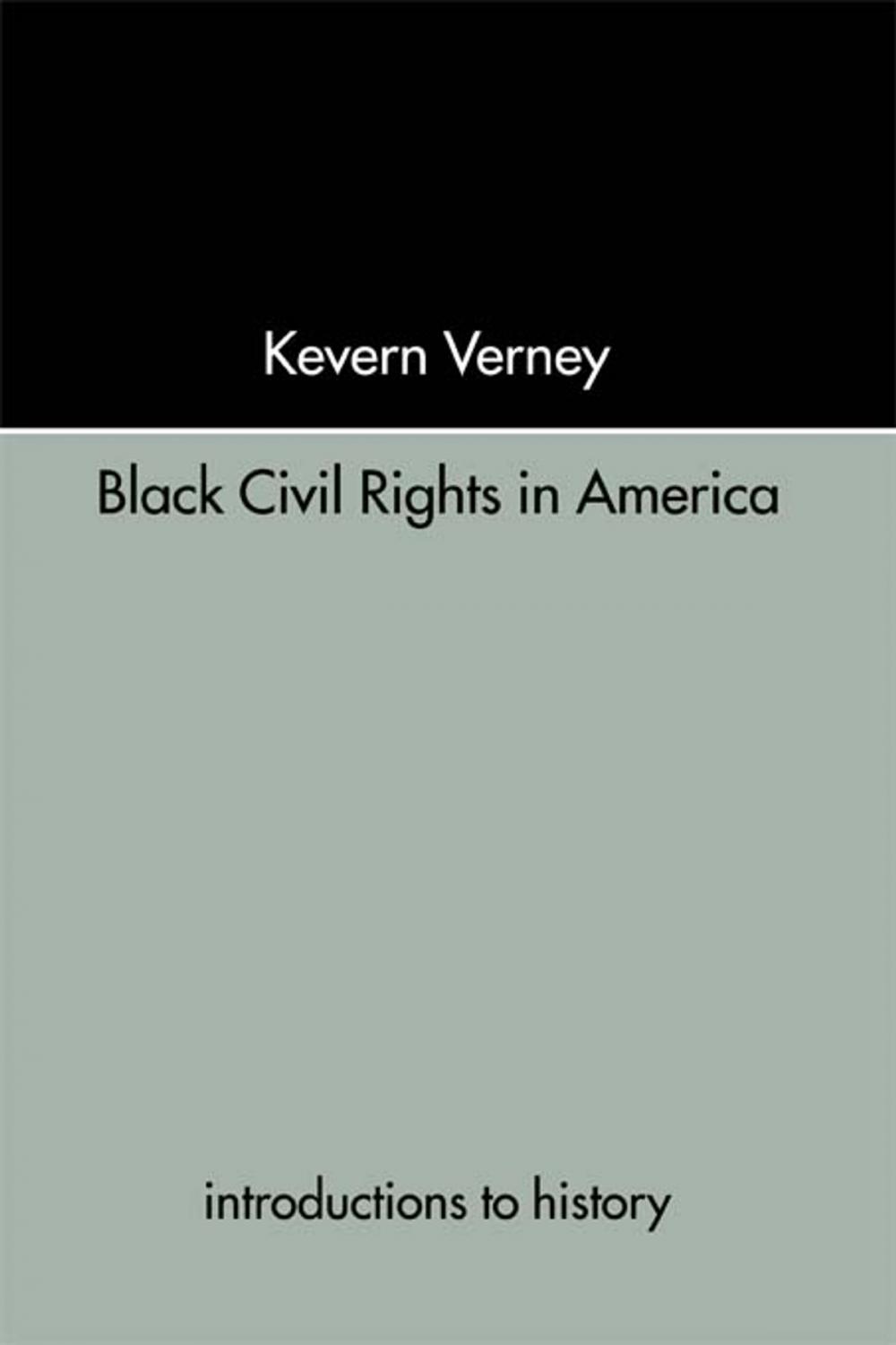 Big bigCover of Black Civil Rights in America