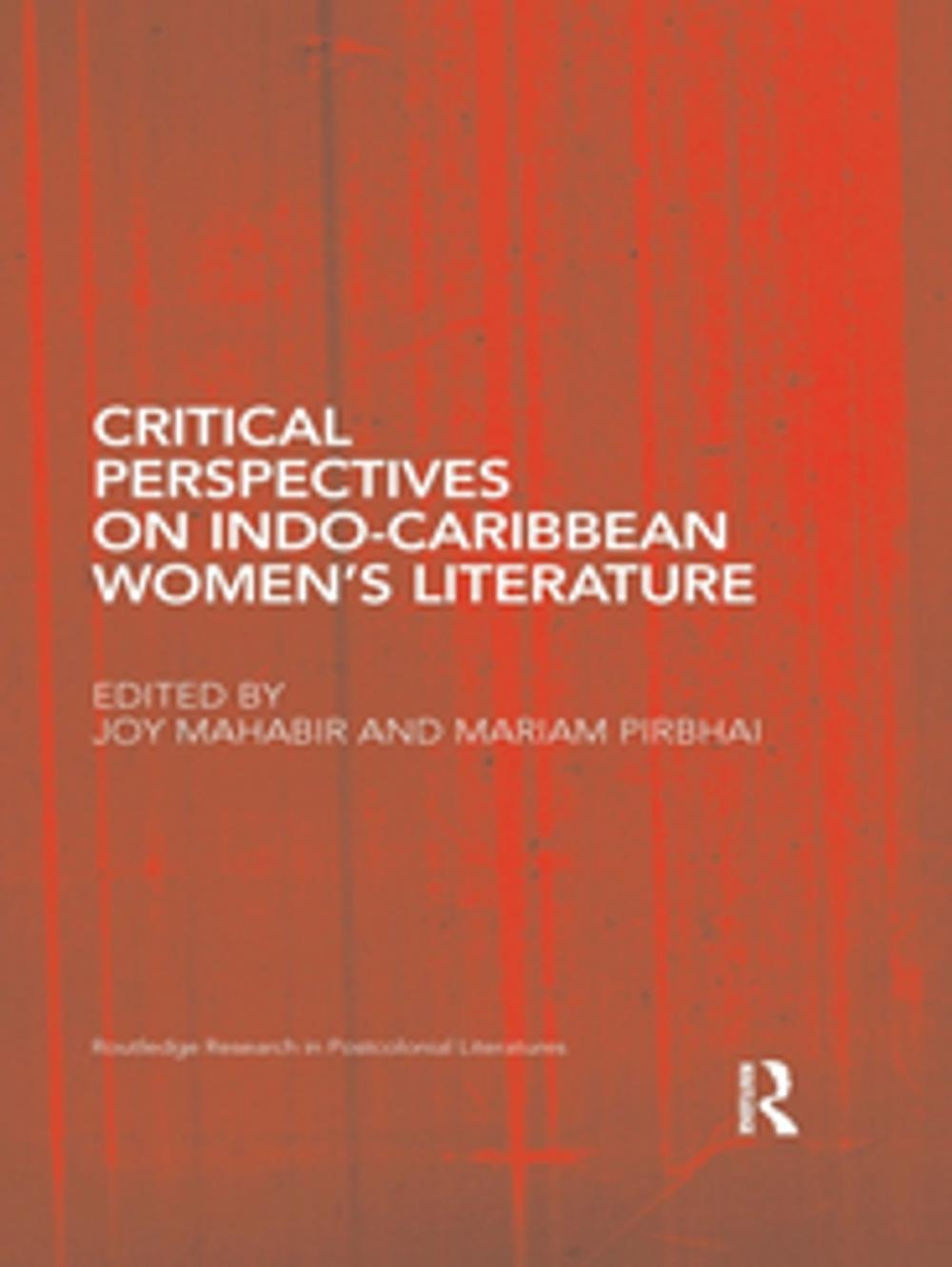 Big bigCover of Critical Perspectives on Indo-Caribbean Women's Literature