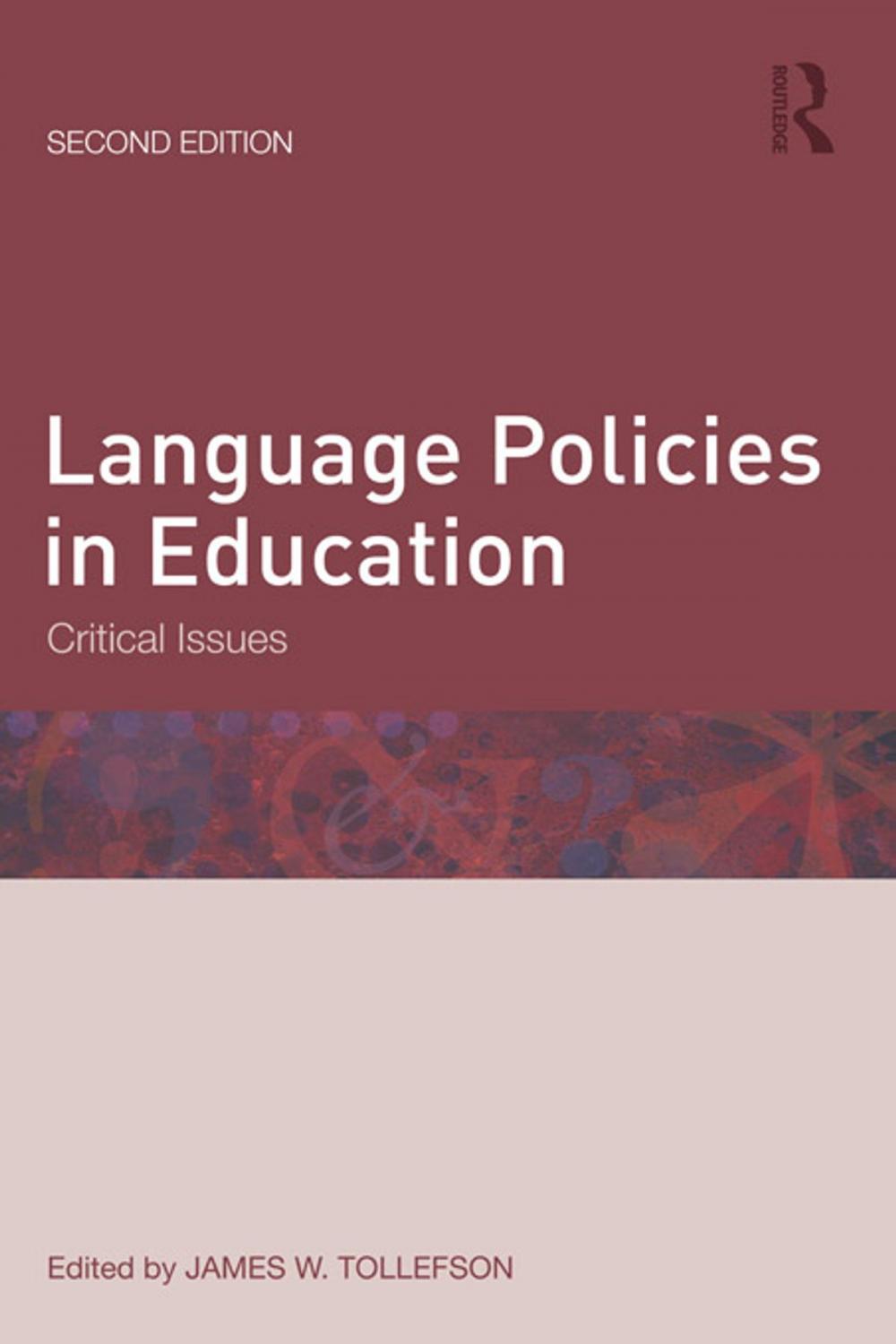 Big bigCover of Language Policies in Education