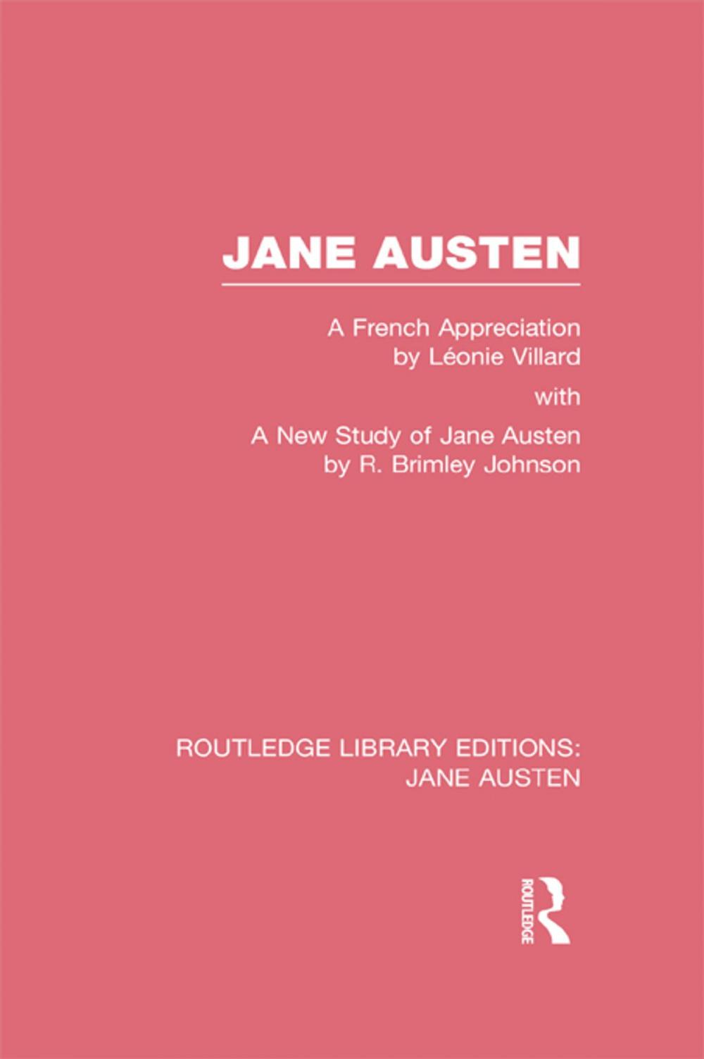 Big bigCover of Jane Austen (RLE Jane Austen)