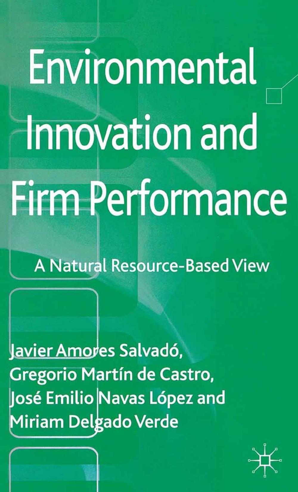 Big bigCover of Environmental Innovation and Firm Performance