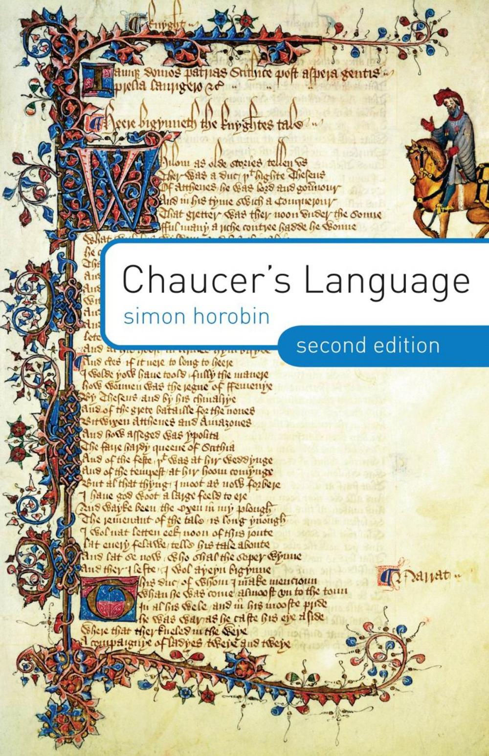 Big bigCover of Chaucer's Language