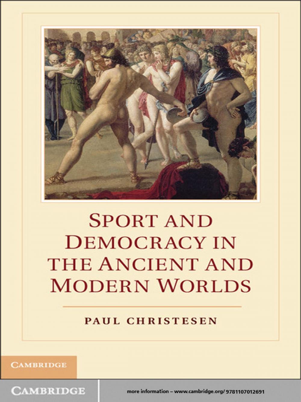 Big bigCover of Sport and Democracy in the Ancient and Modern Worlds