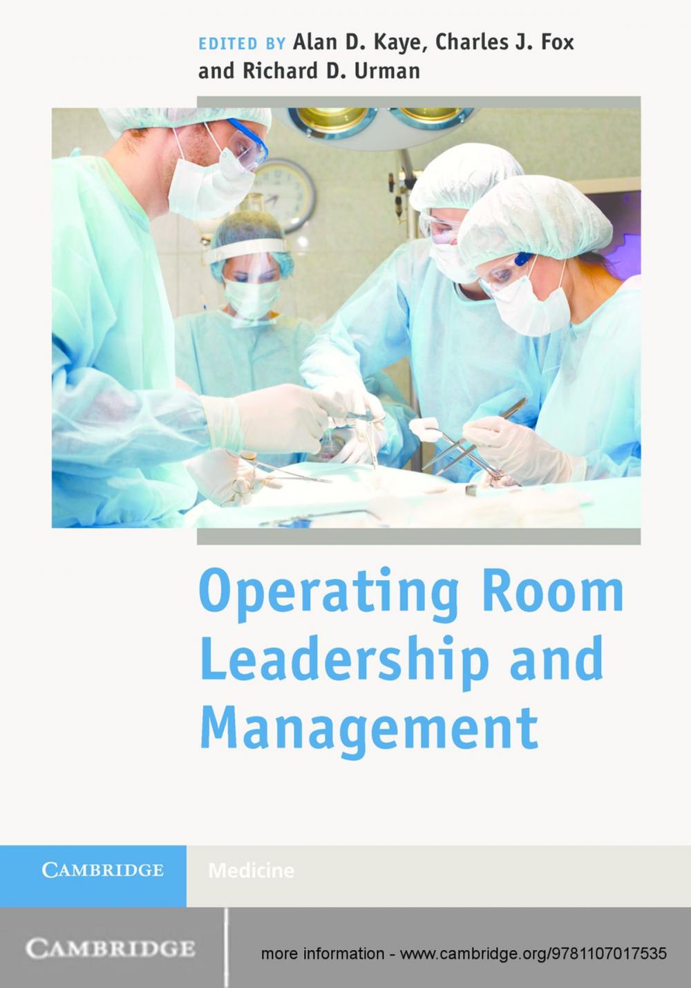 Big bigCover of Operating Room Leadership and Management