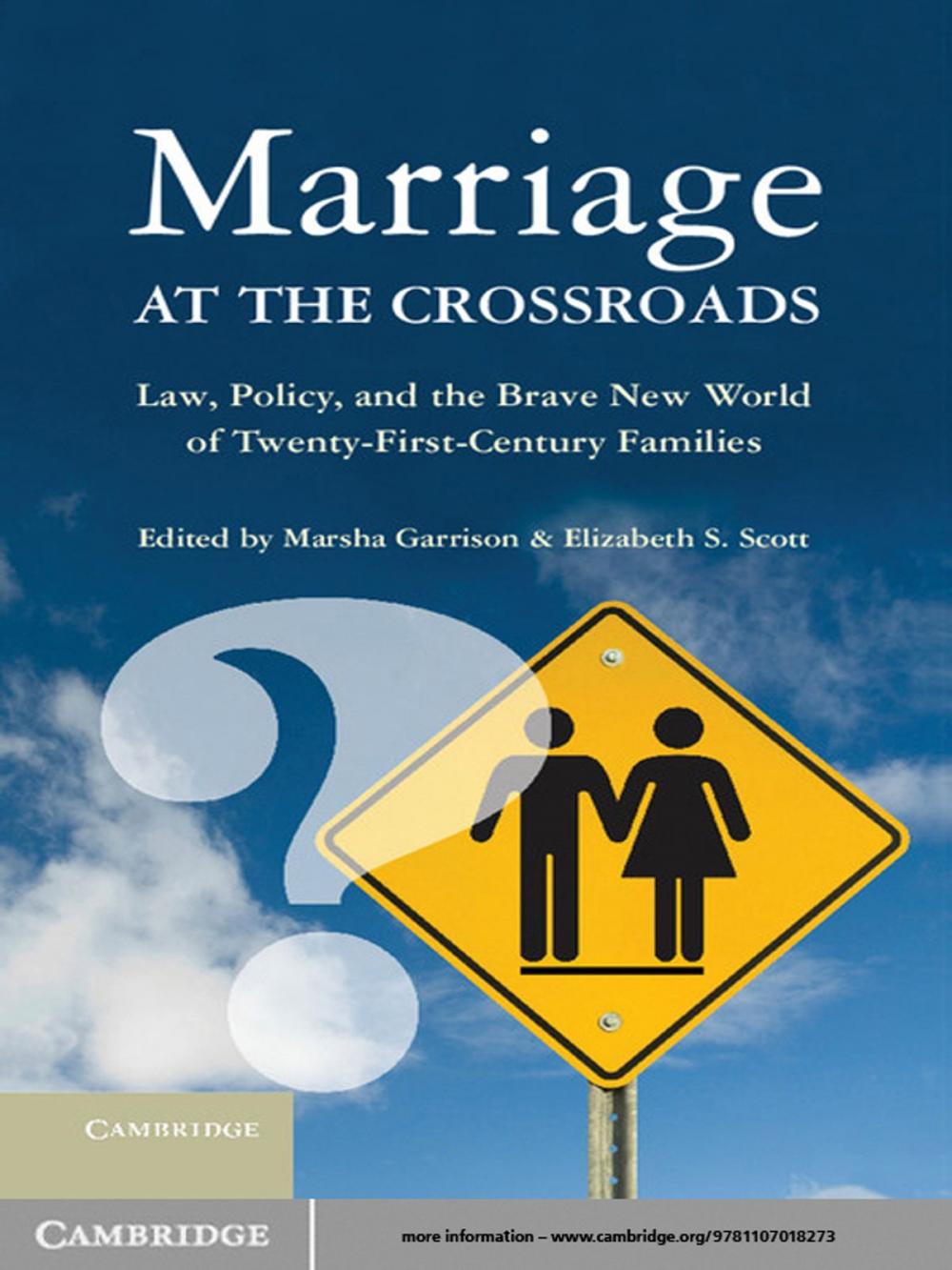 Big bigCover of Marriage at the Crossroads