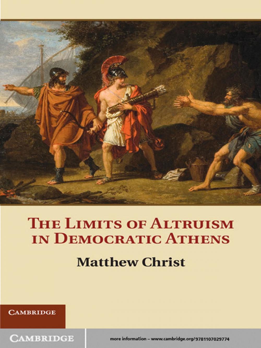 Big bigCover of The Limits of Altruism in Democratic Athens